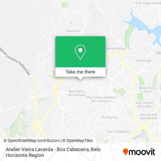 Atelier Vieira Lacerda - Box Cabeceira map