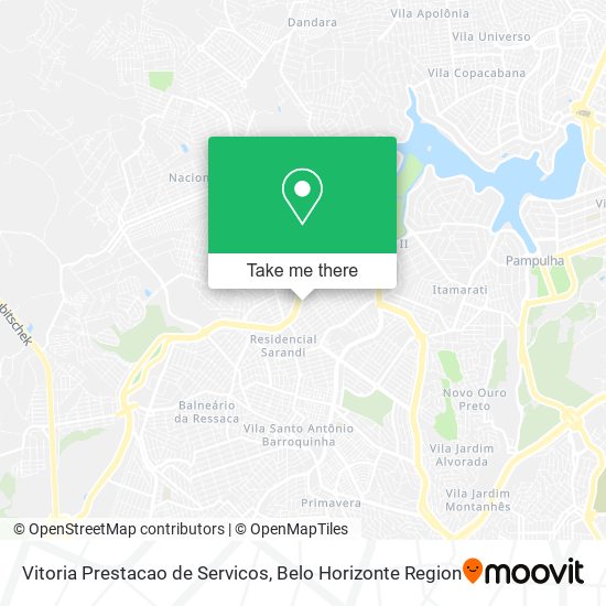 Vitoria Prestacao de Servicos map