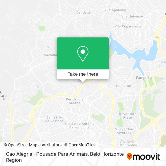 Cao Alegria - Pousada Para Animais map