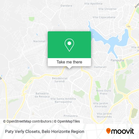 Paty Verly Closets map