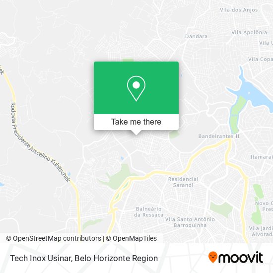 Tech Inox Usinar map