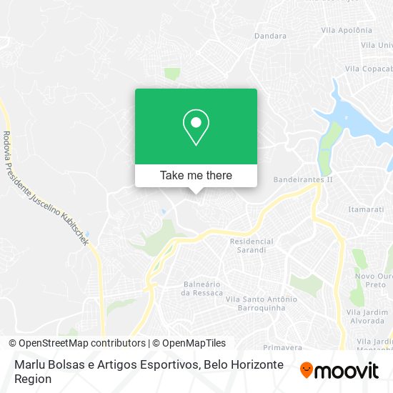 Marlu Bolsas e Artigos Esportivos map