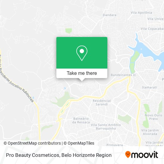 Pro Beauty Cosmeticos map