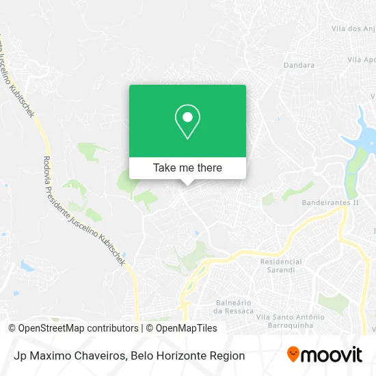 Jp Maximo Chaveiros map