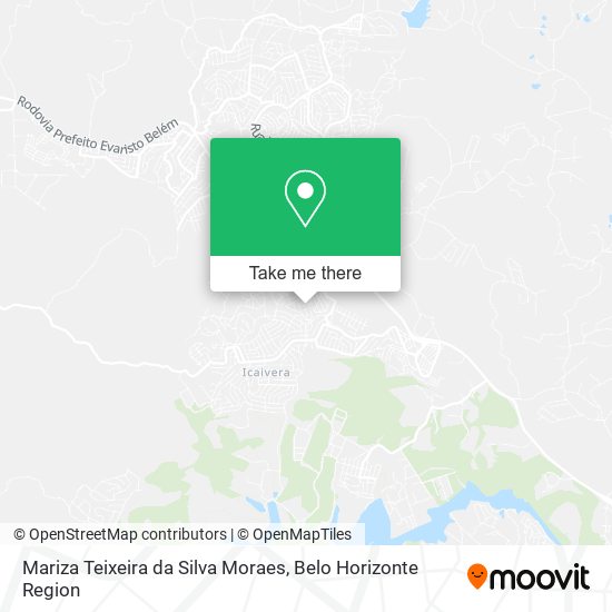 Mariza Teixeira da Silva Moraes map