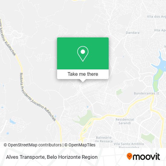 Alves Transporte map