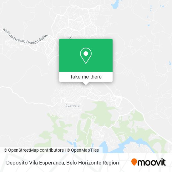 Deposito Vila Esperanca map
