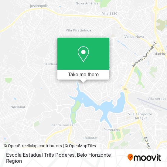 Escola Estadual Três Poderes map
