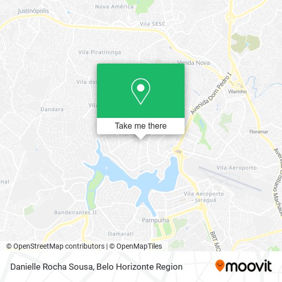 Danielle Rocha Sousa map