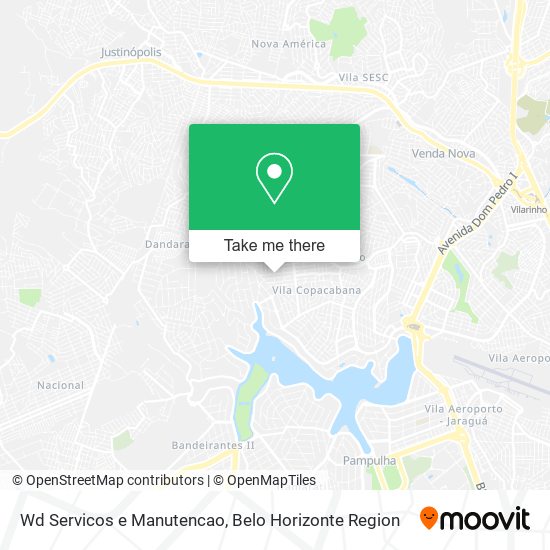 Wd Servicos e Manutencao map