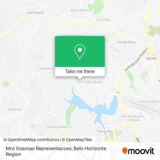Mro Gusmao Representacoes map