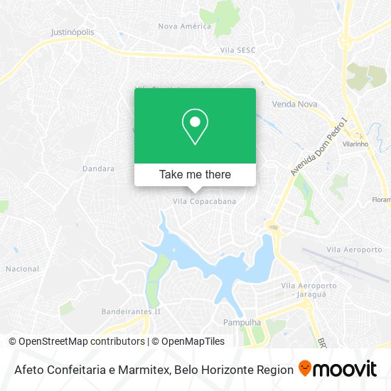 Afeto Confeitaria e Marmitex map
