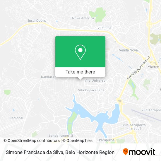 Mapa Simone Francisca da Silva