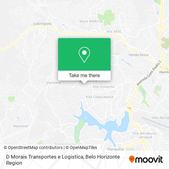 Mapa D Morais Transportes e Logistica