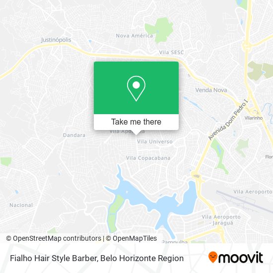 Fialho Hair Style Barber map