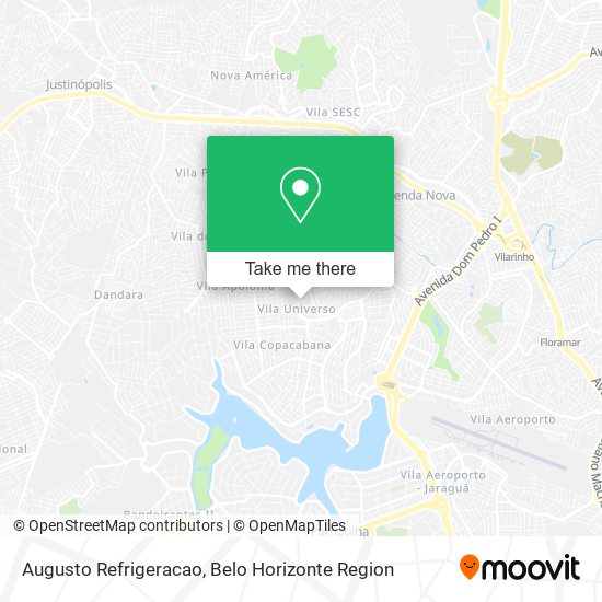Augusto Refrigeracao map