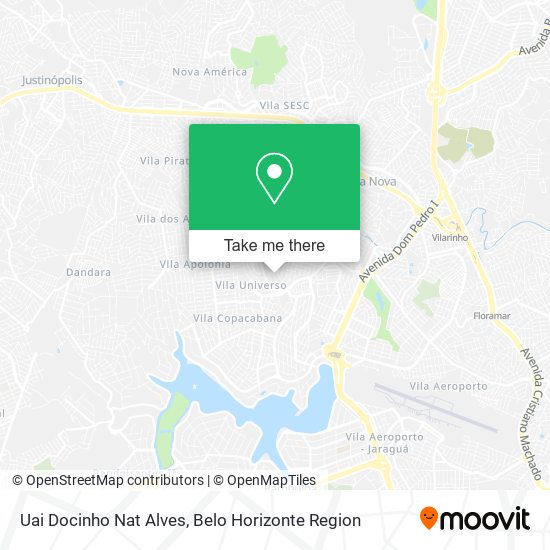 Uai Docinho Nat Alves map