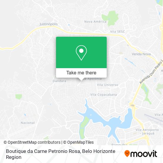 Boutique da Carne Petronio Rosa map