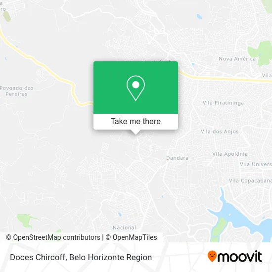 Doces Chircoff map