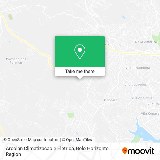 Arcolan Climatizacao e Eletrica map