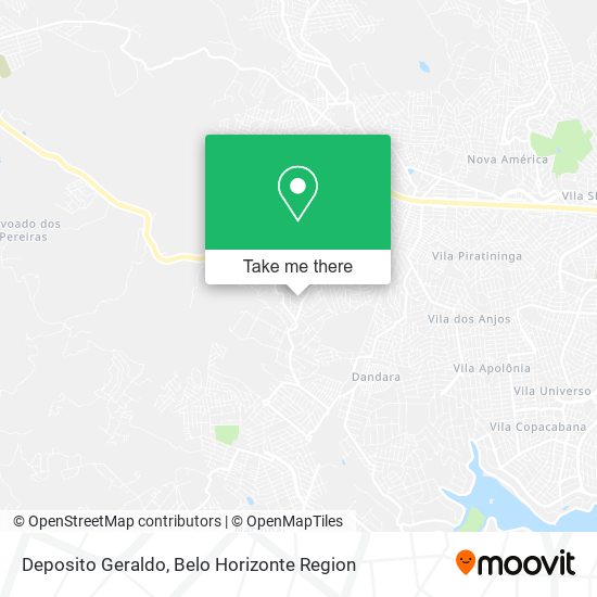 Deposito Geraldo map