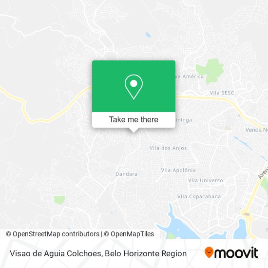 Visao de Aguia Colchoes map