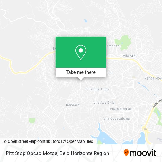 Pitt Stop Opcao Motos map