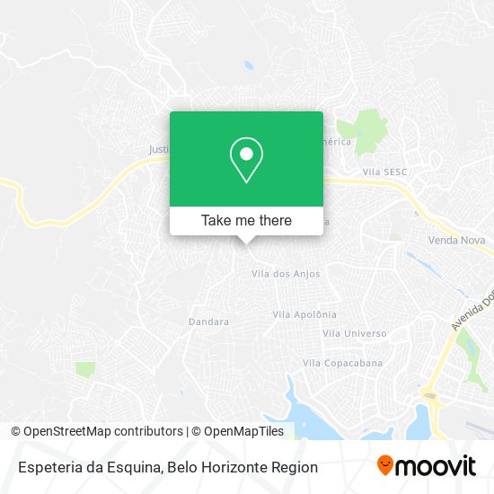 Espeteria da Esquina map