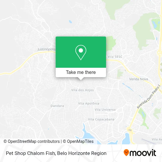 Pet Shop Chalom Fish map
