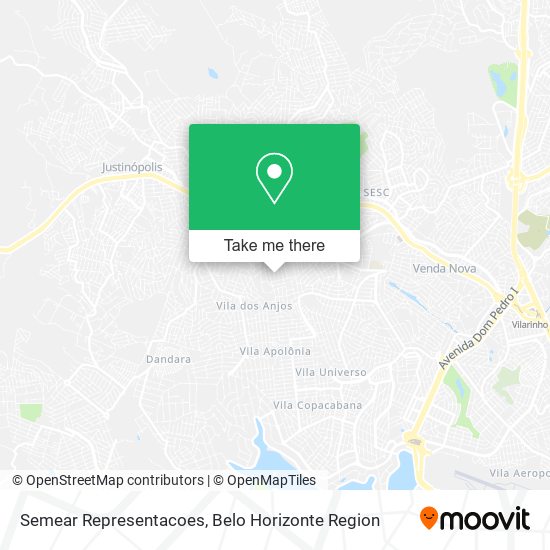 Semear Representacoes map