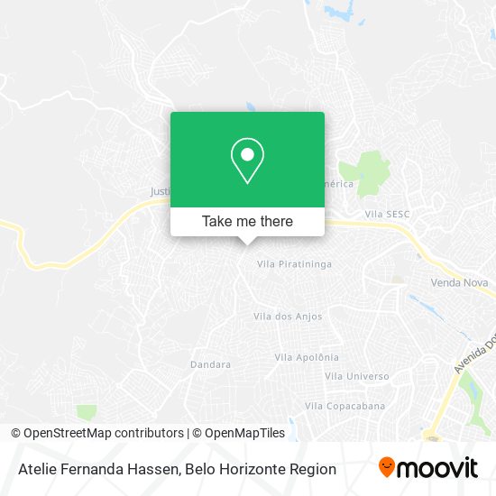 Atelie Fernanda Hassen map