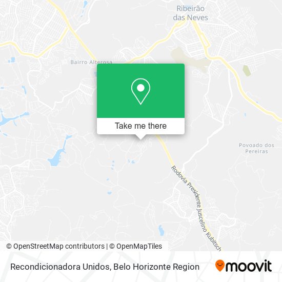Recondicionadora Unidos map
