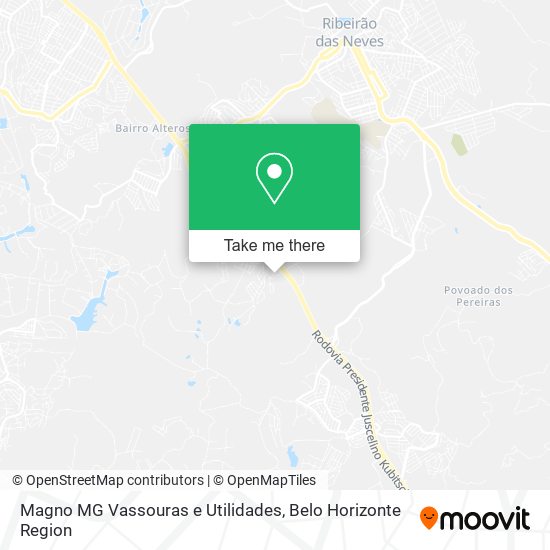 Magno MG Vassouras e Utilidades map