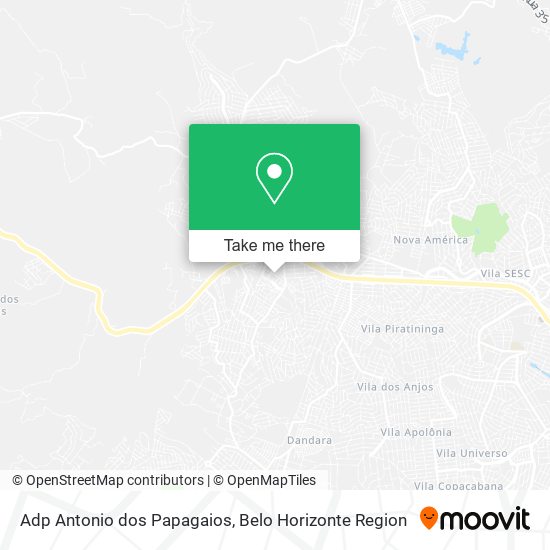 Adp Antonio dos Papagaios map