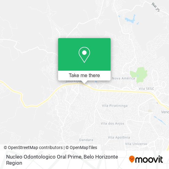 Nucleo Odontologico Oral Prime map