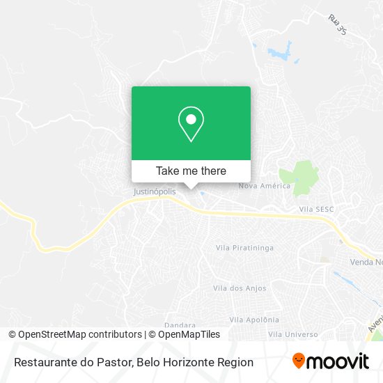 Restaurante do Pastor map