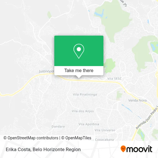 Erika Costa map