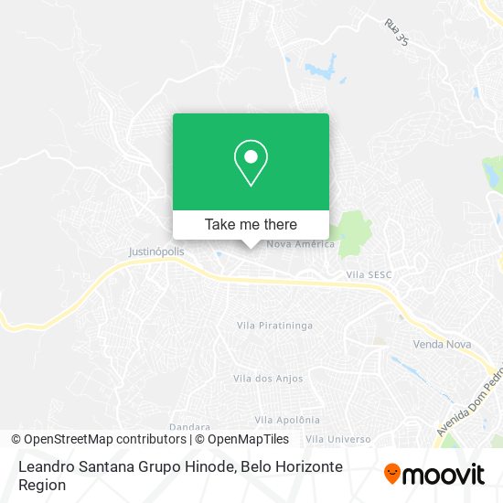 Leandro Santana Grupo Hinode map