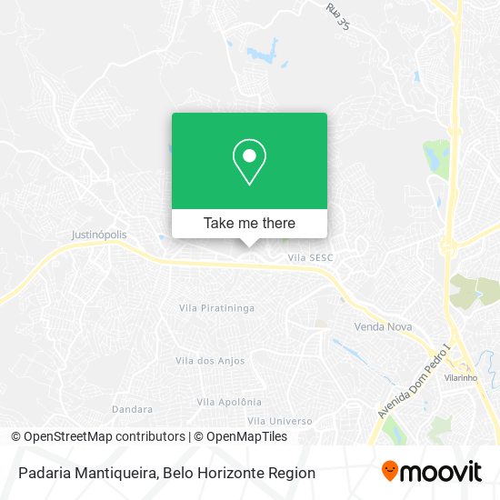 Padaria Mantiqueira map