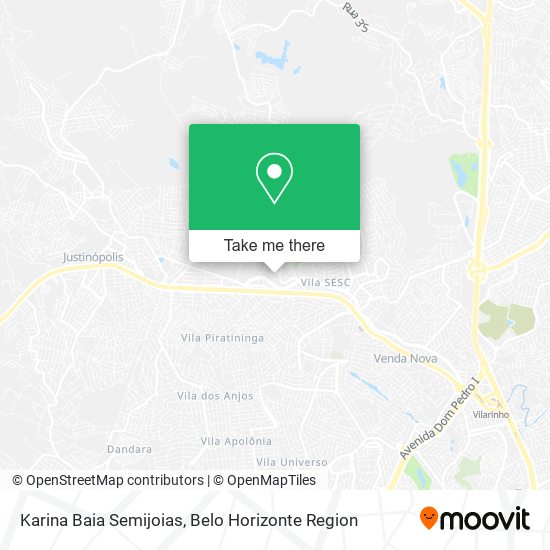 Karina Baia Semijoias map