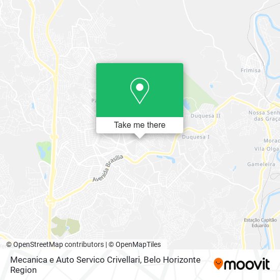 Mecanica e Auto Servico Crivellari map