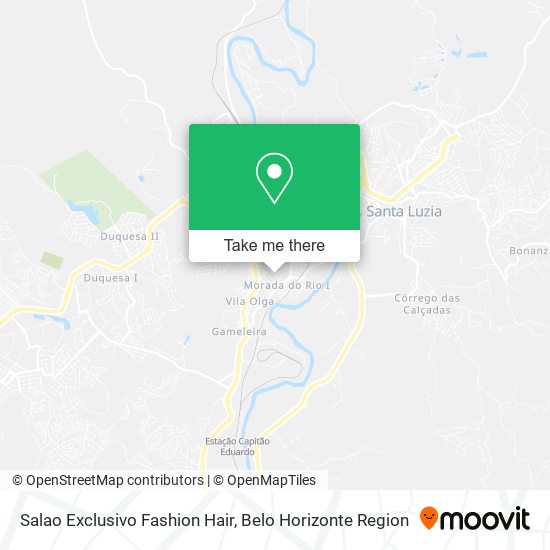 Salao Exclusivo Fashion Hair map