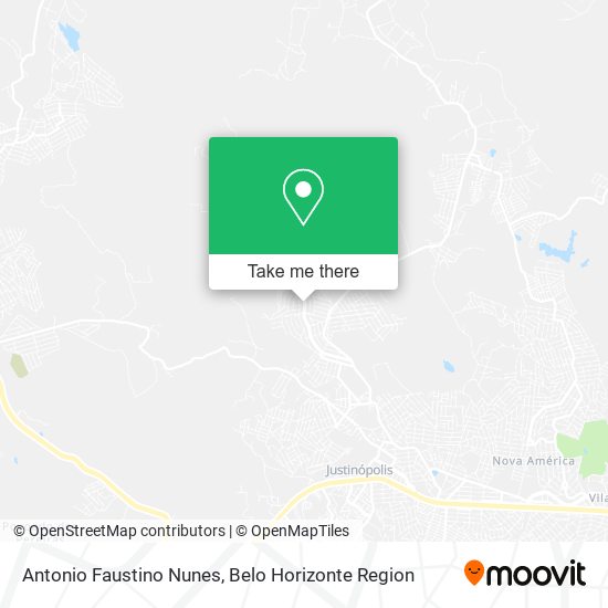 Antonio Faustino Nunes map