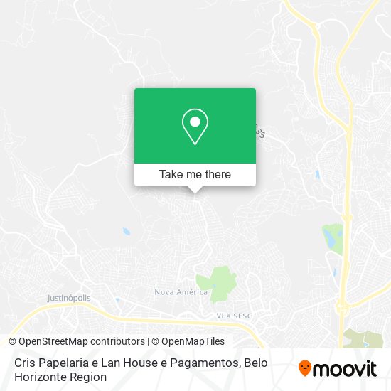 Cris Papelaria e Lan House e Pagamentos map