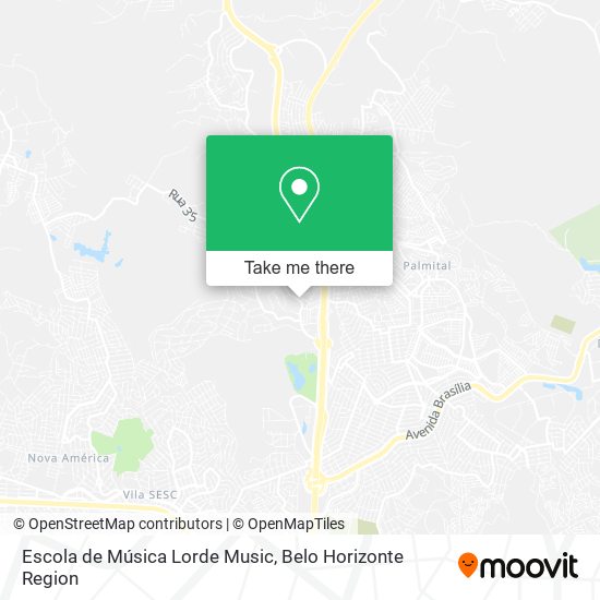 Escola de Música Lorde Music map
