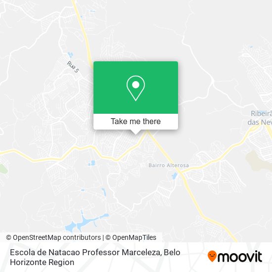 Escola de Natacao Professor Marceleza map