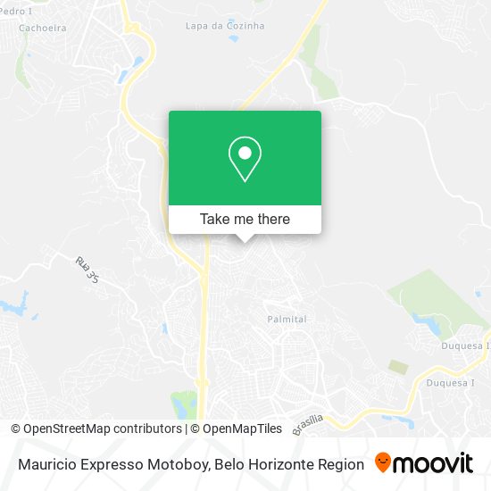 Mauricio Expresso Motoboy map