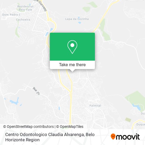 Centro Odontologico Claudia Alvarenga map