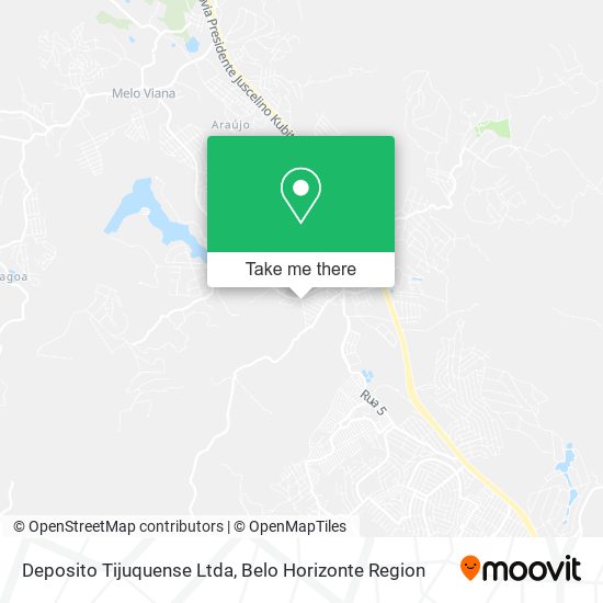 Deposito Tijuquense Ltda map