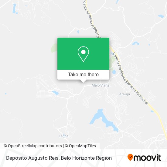 Deposito Augusto Reis map